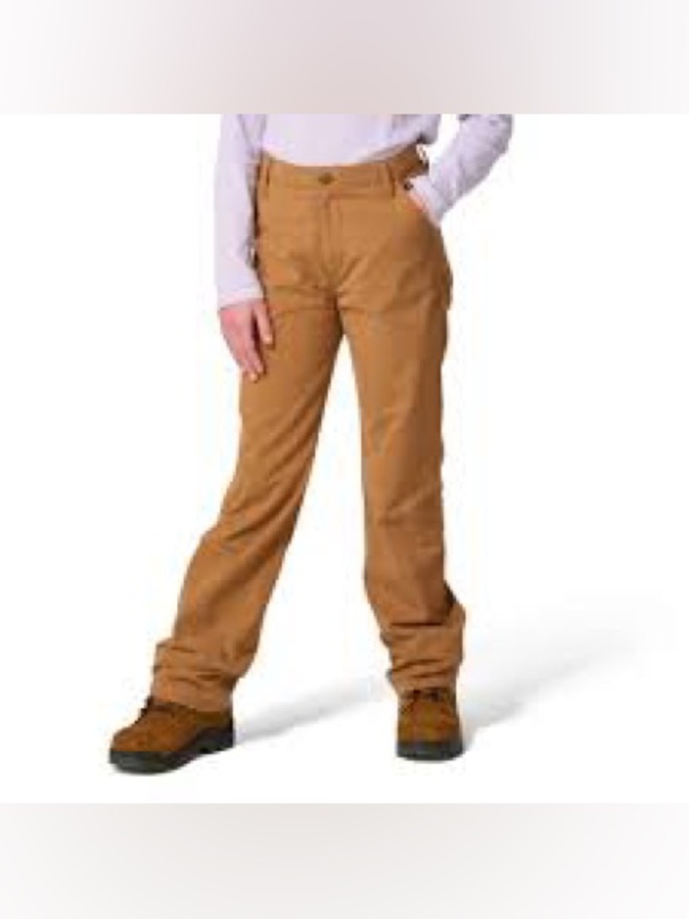 Girls Carhart “the work” pants